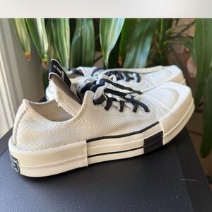 Rick Owens x Converse Canvas Sneakers